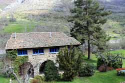 Fachada sur de la casa