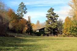 La casa en otoño